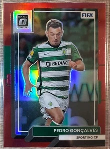 PEDRO GONCALVES 2022-23 PANINI DONRUSS SOCCER SPORTING CP RED OPTIC#160/165 #123 - Picture 1 of 2