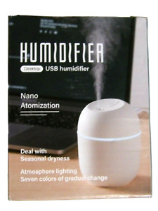 NEW Humidifier Desktop USB humidifier with seven colors of gradual change