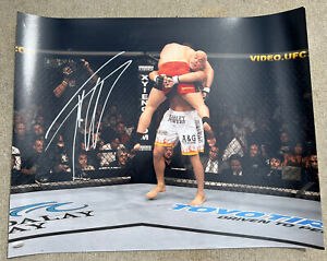 TITO ORTIZ vs Ken Shamrock Autographed / Signed 16”x20” UFC 61 Photo w/ COA