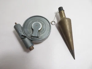 Vintage Plumb Bob Reel McMillan Tool Co. Magnetic - Picture 1 of 14