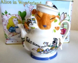 John Beswick / Paul Cardew Dormouse Alice im Wunderland Disney Dose SELTEN ENGLAND - Bild 1 von 3