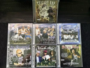 7 Chicano Rap CD LOT - Mr. Capone-E, Mr. Criminal, Bizzy Bone, Hi-Power Soldiers - Picture 1 of 2