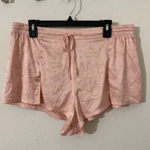 Savage x Fenty Damen Heavenly Stain Schlafshorts XL rosa Kordelzug - Bild 1 von 4