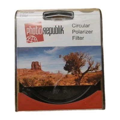 Camera Polarizer Filter 82mm Photo Republik. SLR - Image 1 of 4