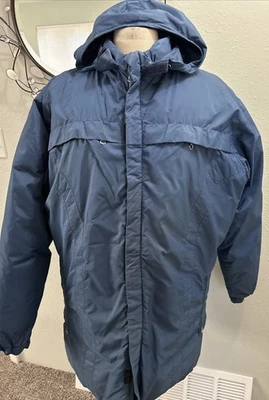 Vintage Gerry Down Jacket Men’s Blue Puffer USA 70s 80s Retro Ski Coat - Image 1 of 4