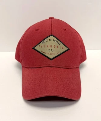 Gorra PATAGONIA Roger That Hat "Built to Endure" con insignia de diamante roja Snapback Foto 1 de 4