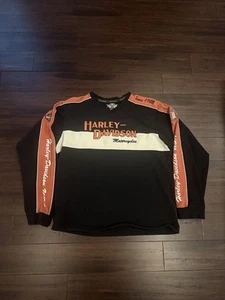 Harley Davidson Embroidered Long Sleeve Sweatshirt 3X - Picture 1 of 7