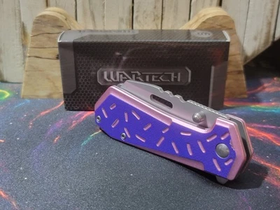 Cuchillo Plegable Asistido Wartech Sprinkles Donut Mini-Cuchilla Acero Inoxidable Foto 1 de 4