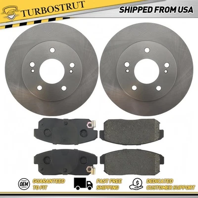 Kit de pastillas de freno rotores de freno traseros OE para 2000 2001 INFINITI I30 3,0 L Foto 1 de 2