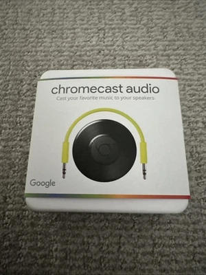 Google Chromecast Audio Media Streamer - Black - Image 1 of 3
