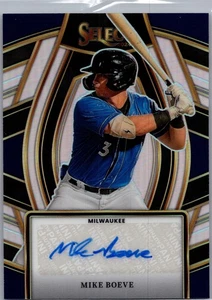 Panini Select #52 Mike Boeve Signature Selections Blue Prizms #/49 2024 - Imagen 1 de 2