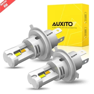 2x 100W Doble Color H4 LED Faro Bombilla Luz Niebla Alto/Bajo Kit Amarillo y Blanco - Imagen 1 de 18