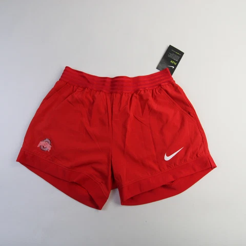 Ohio State Buckeyes Nike Dri-Fit Athletic Shorts Women's Red New Cover