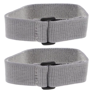 2 Pcs Cravate Homme Sangles de Fixation Réglables Fixation avec Boucles - Photo 1/12