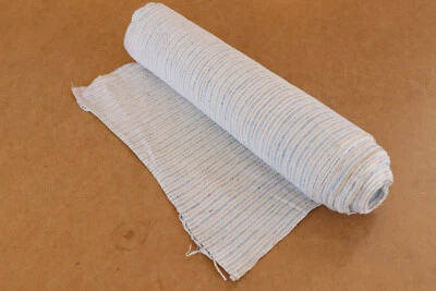 Vintage Textile Homespun Fabric Antique Cotton Weave Mid-Century 20th - Image 1 of 4