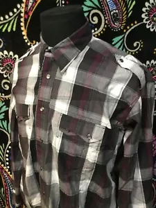 Vintage Panhandle Slim Pearl Snap Shirt Men's XL Aztec Southwest Western Cowboy - Picture 1 of 7