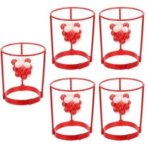 5 Sets Stirnbandnetze Kind Spielzeugbasketball Basketballkorb Für Zimmer - Bild 1 von 12