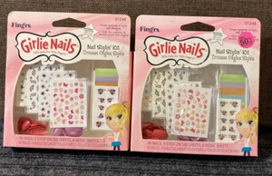 X2 Fing'rs Girlie Nails 01248 Nail Styling Kit For Little Fingers - Picture 1 of 6