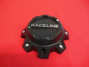 Raceline Custom Wheel Center Cap Satin Black C119A-SG C319A NEW - Picture 1 of 3