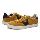 Womens Victoria Berlin Camel Brown Leather V Sneaker Fashion Trainers New