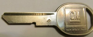 GM (General Motors) "B" Key Blanks With Logo - Trademark - Picture 1 of 3