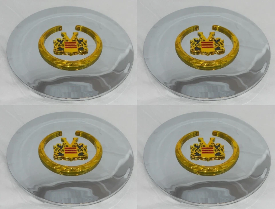 4 КОЛПАЧКА VOGUE CADILLAC DEVILLE DTS SEVILLE ELDORADO ЦЕНТРАЛЬНЫЙ КОЛПАК ОБОДА КОЛЕСА WCA-108 - Изображение 1 из 1