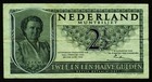 NIEDERLANDE. 2,5 Gulden 1949. 73