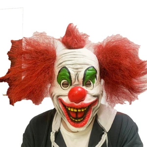 Halloween Latex Shawn Crahan Joker Clown Mask Masquerade Costumes party Cosplay - Picture 1 of 5
