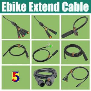 Ebike motor extend cable Julet 1T4/ 1T2 extend cable 1-4 cable 1-2 extend cable - Picture 1 of 14