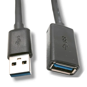 AWG USB 3.0 Male to Female AM-AF High Speed Extension Data Charger Cable Lead - Picture 1 of 8