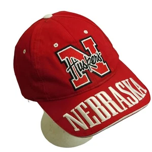 Gorra deportiva Nebraska Huskers roja 6 paneles con licencia oficial - Imagen 1 de 11