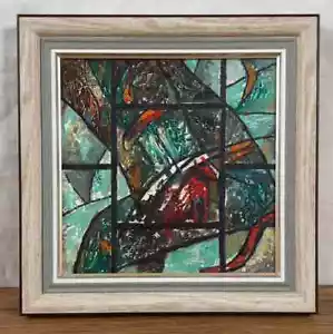 Pintura al óleo original, abstracto, artista ucraniano - Imagen 1 de 7