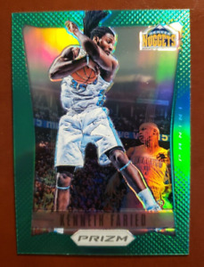 2012-13 Panini Prizm Green Prizm Kenneth Faried #208 Rookie RC NM-Mint Or Better