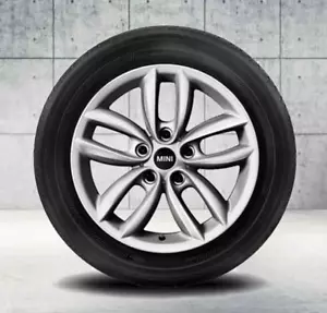 4 Orig MINI Winterräder 5 Star Double Spoke R124 205/55 R17 95H 72dB R60 M22 - Bild 1 von 3