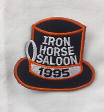 Iron Horse Saloon Daytona Beach Bike Week 1995  Sew on Embroidered Patch