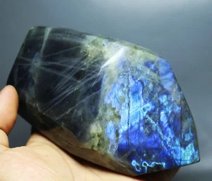 2.22lb HIGH GRADE NATURAL Labradorite ORE / Fire GEM Stone Furnishing articles - Picture 1 of 8