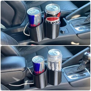 Audi A3 S3 RS3 8P Double Cup Holder For Centre Console Coin Tray Compartment - Picture 1 of 13