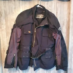 Joe Rocket Motorcycle Jacket L Ballistic Series BLK 4-PC w/ Liner, Fleece & Bibs - Picture 1 of 22