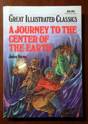 A Journey to the Center of the Earth JULES VERNE Great Illustrated Classics 1990 - Image 1 of 3