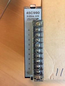 Reliance Electric AutoMax Shark XL PLC 45C990 8 Channel 4-20mA Anlog Current Inp - Picture 1 of 5
