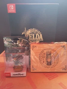 Legend of Zelda Tears of the Kingdom Collectors Edition Sealed and Link Amiibo - Picture 1 of 8