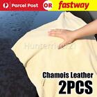 Large Natural Chamois Real Leather Washing Absorbent Towel Car Cleaning Cloth C