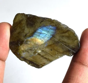 Natürlich Regenbogen Schimmernder Labradorite Edelstein Slab Rough Sammlung Grad - Picture 1 of 66
