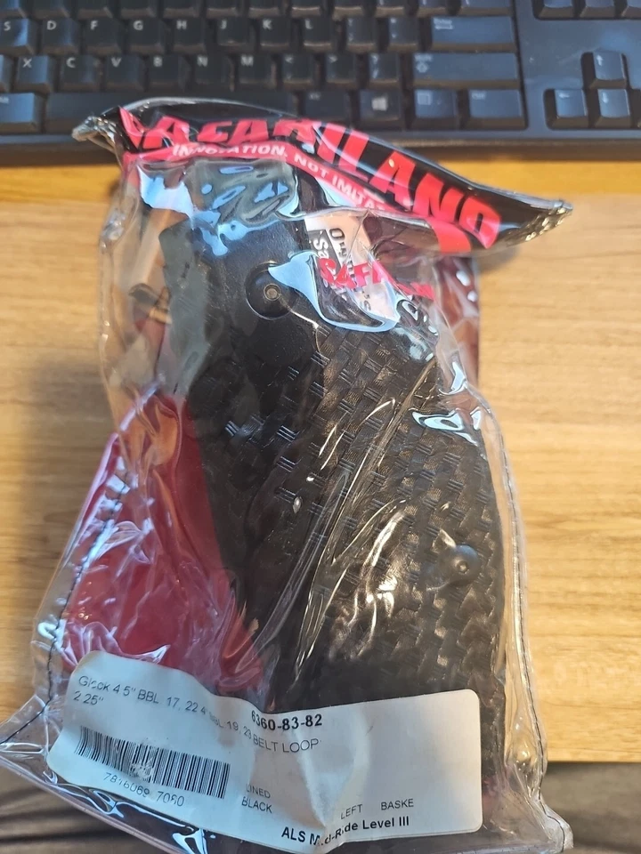 Safariland Glock Model 6360 Als/sls Mid-ride Level III Retention Duty Holster