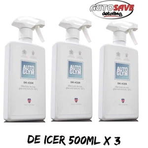 3x AutoGlym - De-Icer DeIcer 500ml - High Performance Winter Formula - Picture 1 of 2