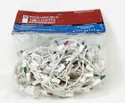 2 PACK~200 Red, Green & Clear Frosted Icicle Lights~White Wire~DISCOUNT