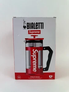 Supreme x Bialetti 8-Cup French Press SS24 Brand New Red - Picture 1 of 5