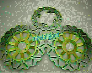Motorcycle Front Floating Rear Brake Disc Rotor Set For Honda CBR900RR 1994-1997 - Picture 1 of 2