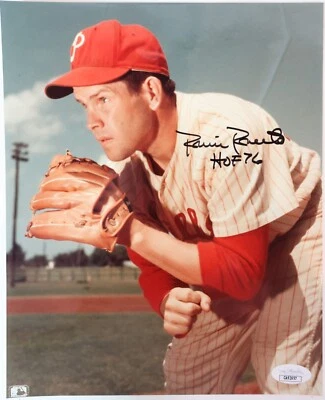 Robin Roberts Autographed Philadelphia Phillies 8x10 Photo JSA COA - Image 1 of 3
