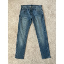 CLUB MONACO Mens Blue Medium Wash Denim Jeans Sz 32/32 NEW
